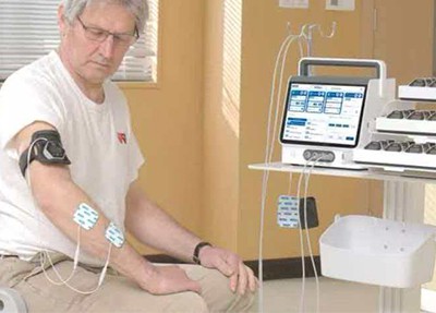 Syrebo madala ja keskmise sagedusega elektroteraapiasüsteemiga täpse stimulat...